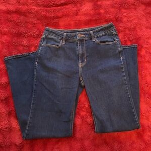 Old Navy Dark Blue Straight Leg Jeans